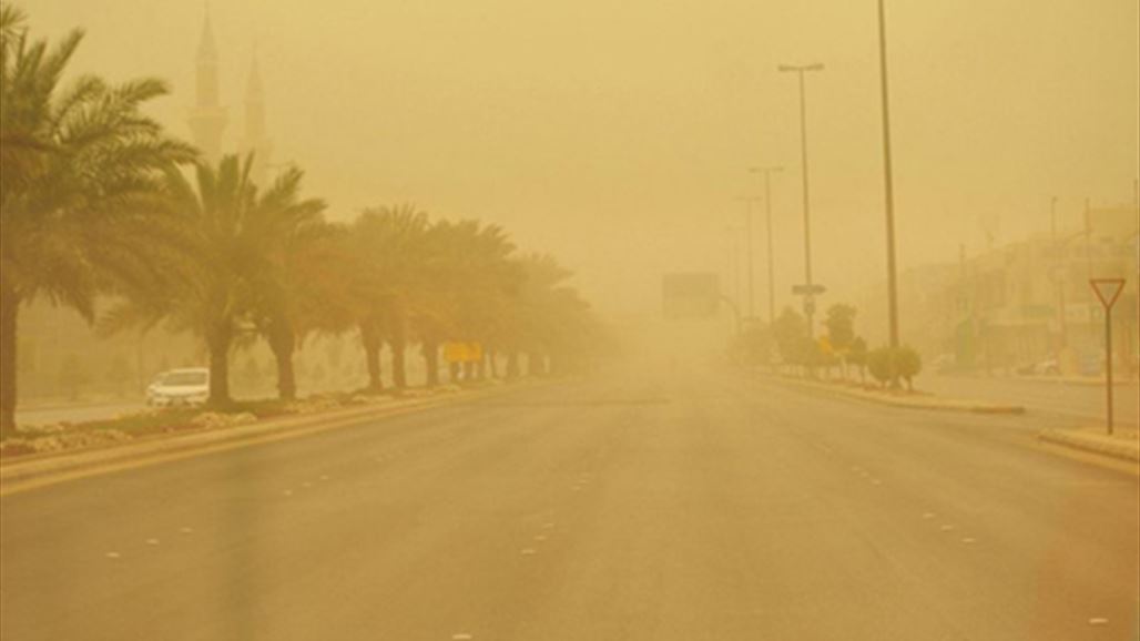 الانواء تعلن حالة الطقس: غبار وامطار رعدية بدءا من الغد