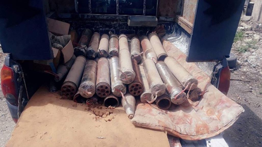 العثور على 23 صاروخاً محلي الصنع من مخلفات "داعش" في أيمن الموصل