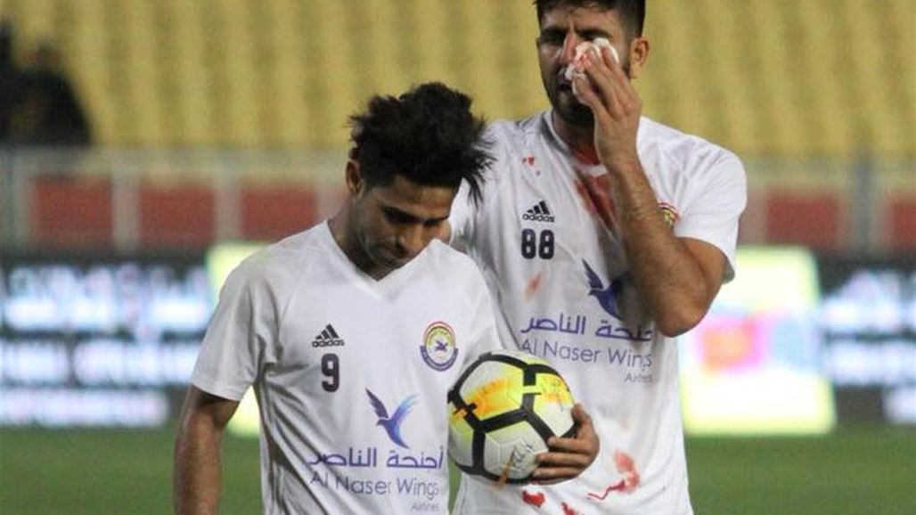 الزوراء يعلن حجم اصابة مهند عبد الرحيم