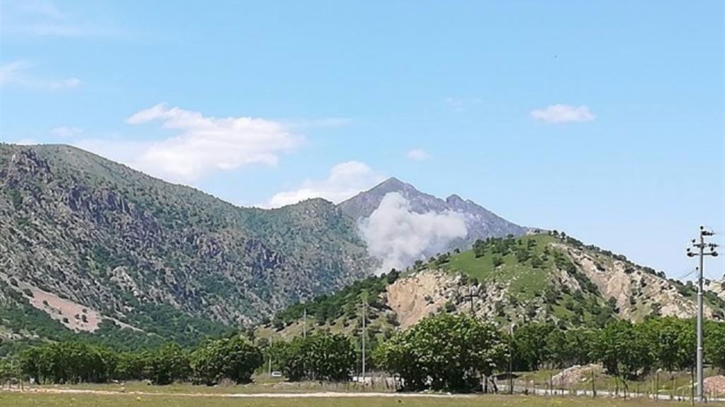 بالصور.. طائرات حربية تركية تهاجم جبال قنديل