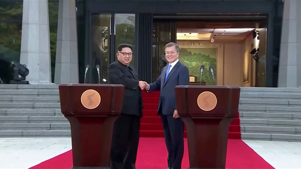 الزعيمان الكوريان يوقعان بيانا للسلام في شبه الجزيرة الكورية