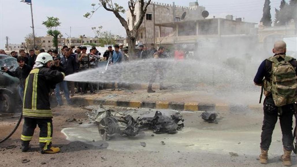 إنفجار سيارة مفخخة في جرابلس بريف حلب الشرقي