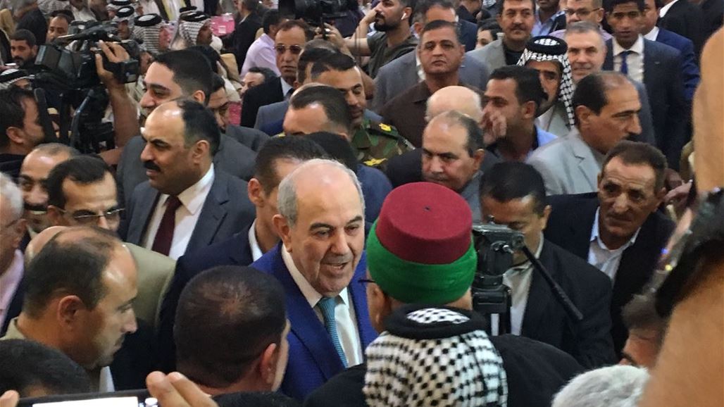 علاوي من النجف: من دون الذهاب لصناديق الاقتراع سيبقى مستقبل العراق مهددا