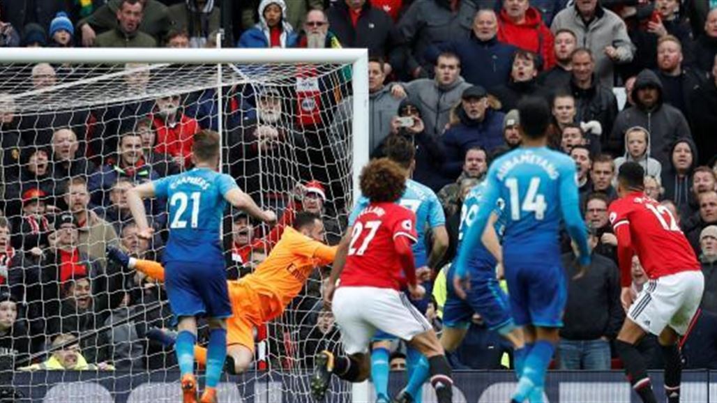 مانشستر يونايتد يتخطى عقبة آرسنال ويعزز وصافته للبريميرليغ