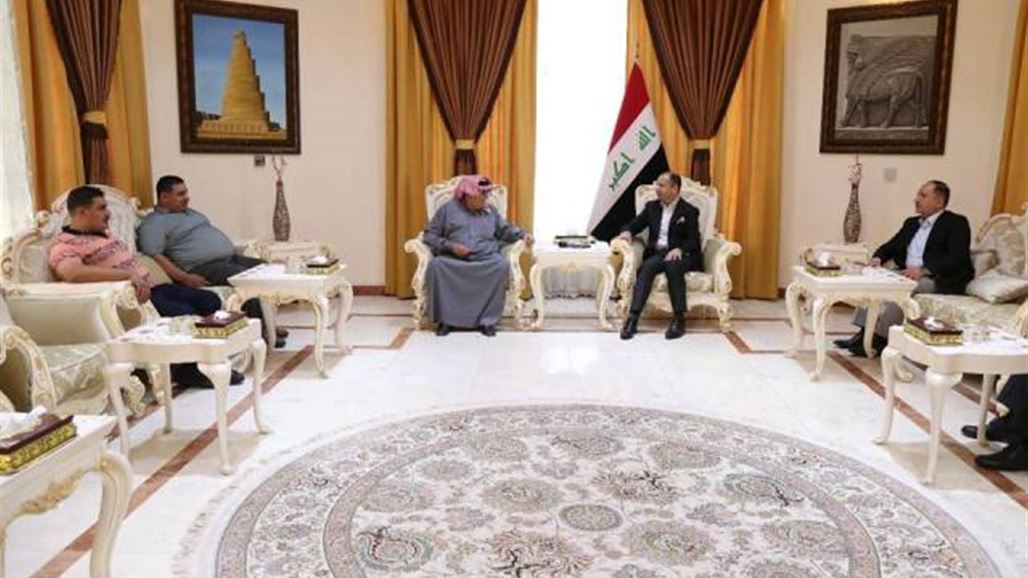 الجبوري يستقبل عائلة سلطان هاشم ويستمع لشرح مفصل عن وضعه الصحي