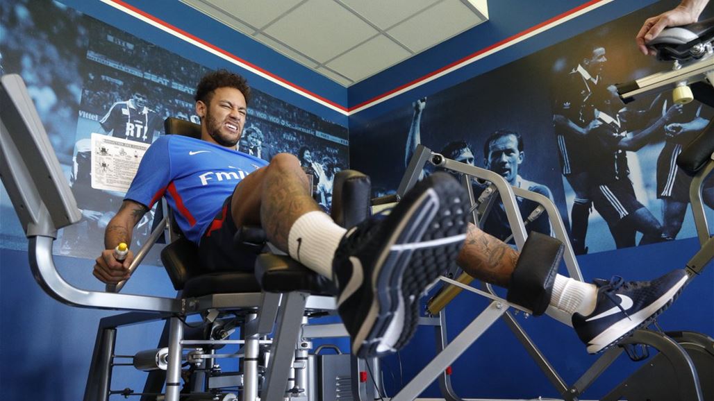 نيمار يبدأ التدريبات في باريس