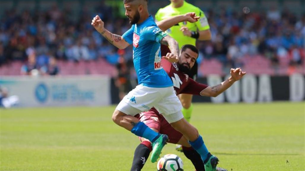 تورينو يتعادل مع نابولي ويهدي لقب الكالتشيو ليوفنتوس