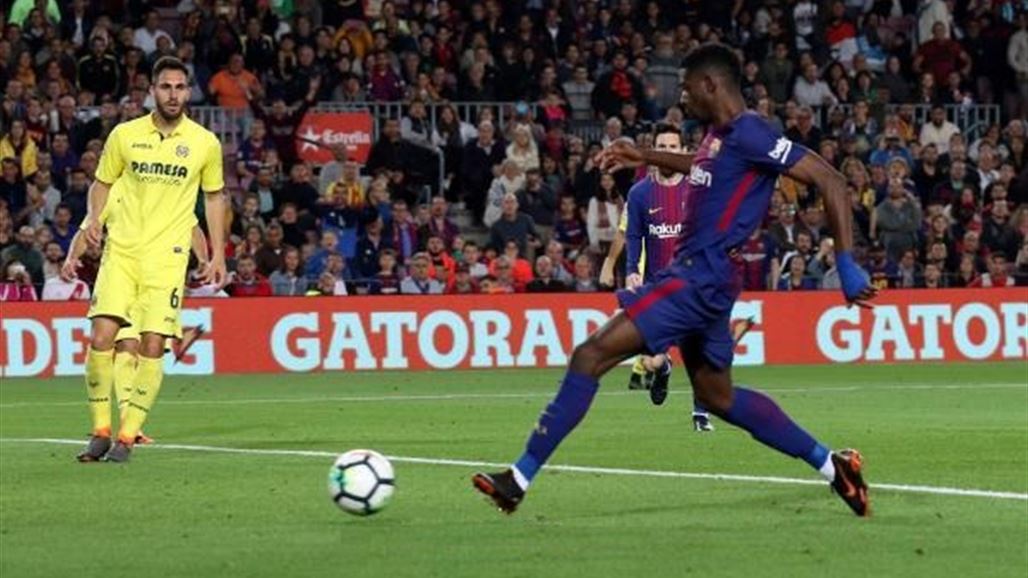 برشلونة يغرق الغواصات الصفراء بخماسية في الليغا