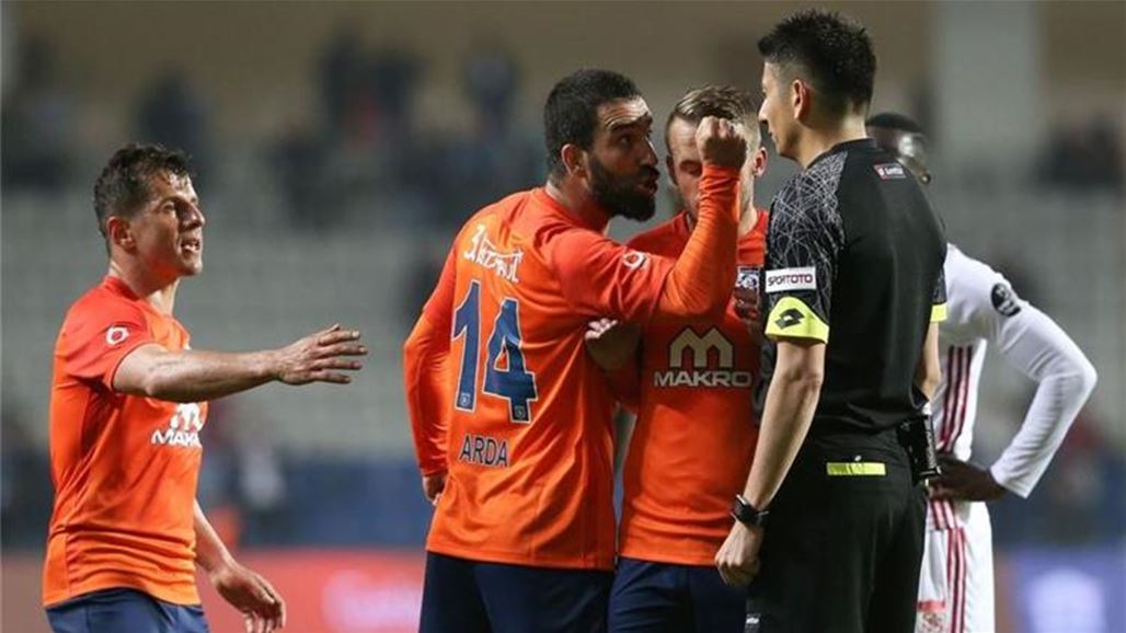 بسبب ضربه للحكم.. إيقاف توران 16 مباراة في الدوري التركي