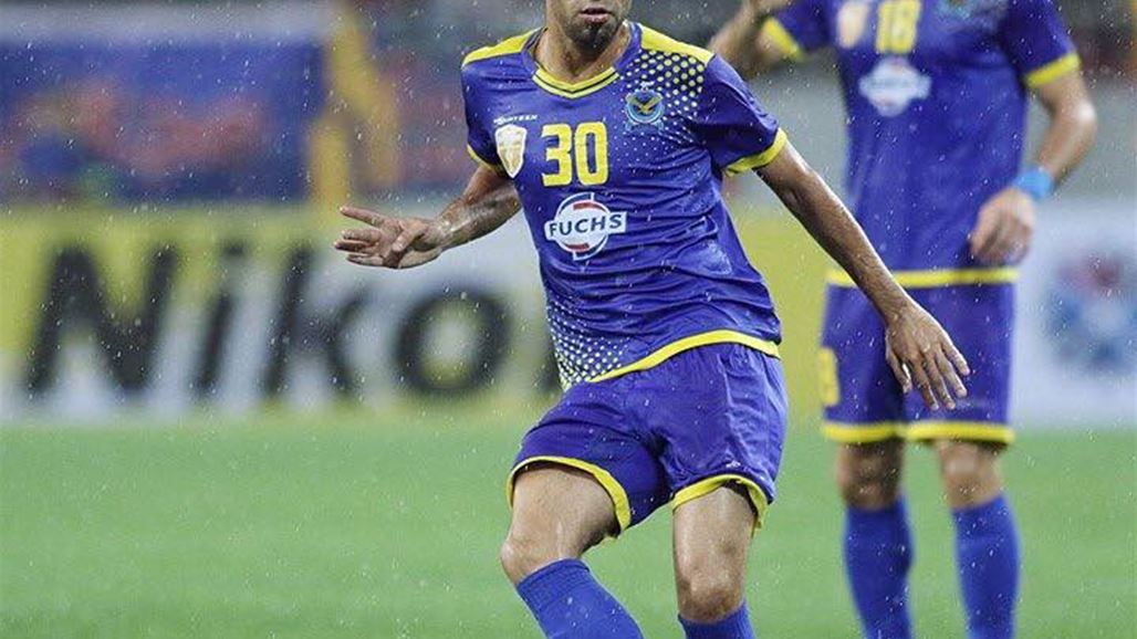 مصطفى حسين يغيب عن صفوف الصقور لاسباب "إدارية"