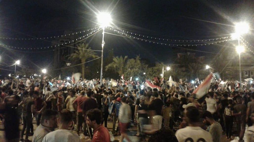 قطع جميع الطرق المؤدية الى ساحة التحرير ببغداد