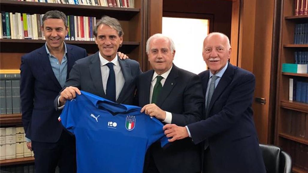 رسمياً.. مانشيني مدرباً لمنتخب إيطاليا