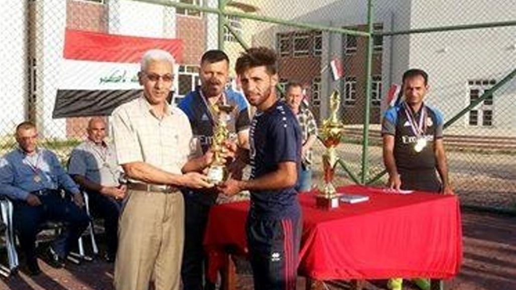 الزوراء يتوج بكأس بطولة "شبابنا أملنا" بخماسي الكرة في ديالى