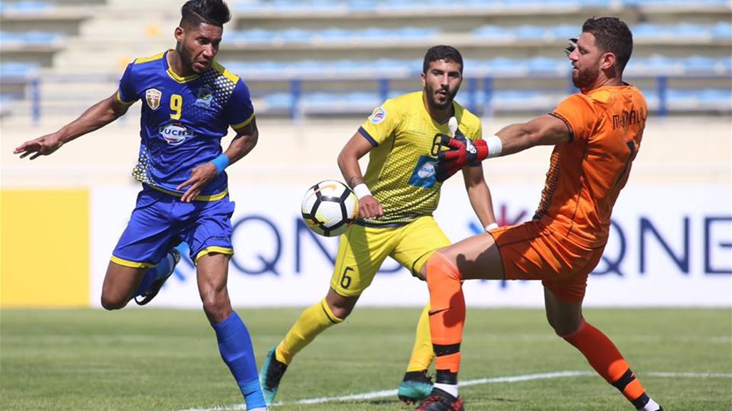 الصقور تعبر محطة العهد وتتأهل للنهائي الغربي بكأس الاتحاد الاسيوي