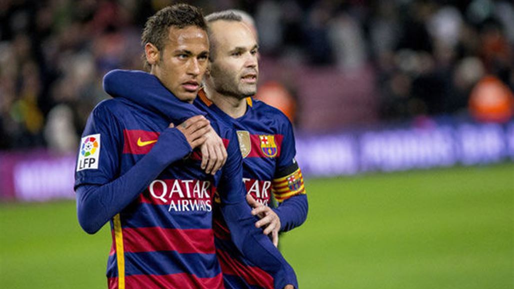 إنييستا: انتقال نيمار للريال لن يصيب برشلونة بالجنون