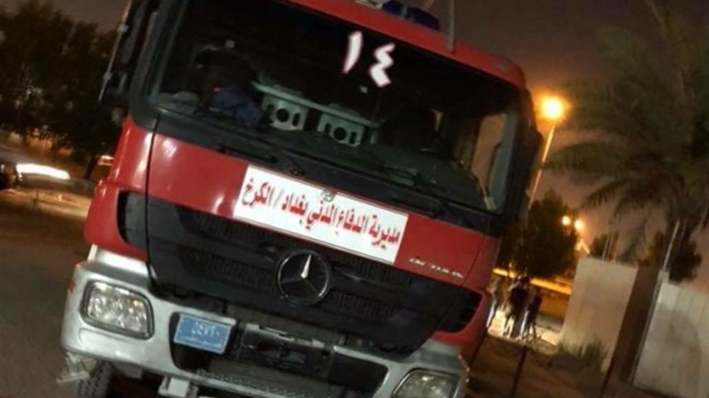 بالصور .. اندلاع حريق كبير في جامع حاتم السعدون بالدورة