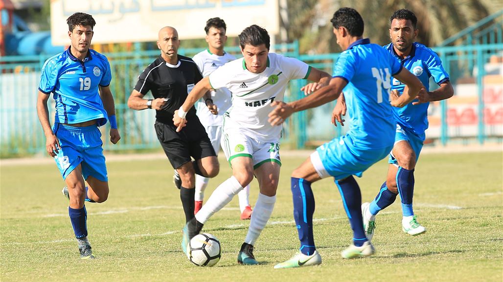 النفط يستعيد نغمة الفوز ويهزم الصناعات بالدوري الممتاز