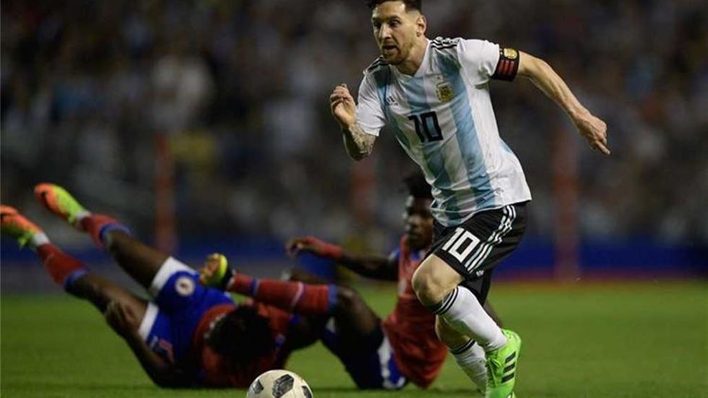 هاتريك ميسي يقود الأرجنتين لسحق هايتي استعداداً للمونديال