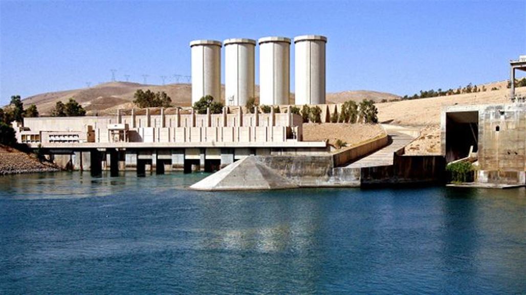 سد الموصل يعلن انخفاض مناسيبه ويؤكد: كميات المياه الواصلة من تركيا انخفضت 50%