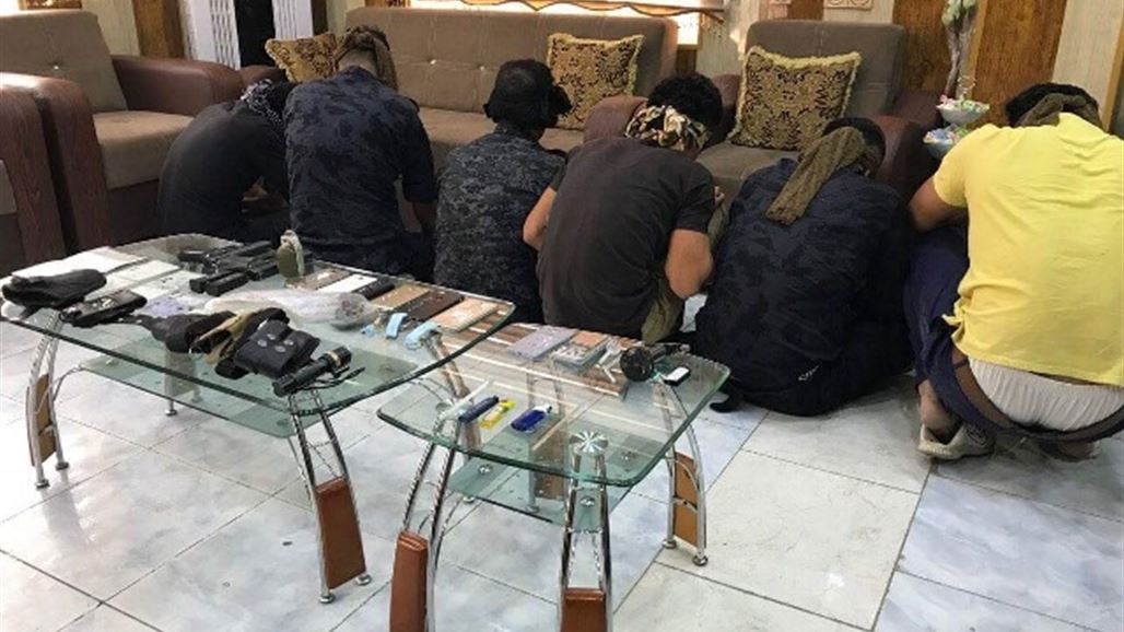 اعتقال ستة من مروجي المخدرات وسط كركوك