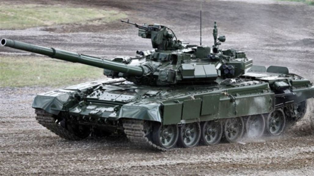 الدفاع تعلن تسلمها 39 دبابة روسية من طراز "تي-90"