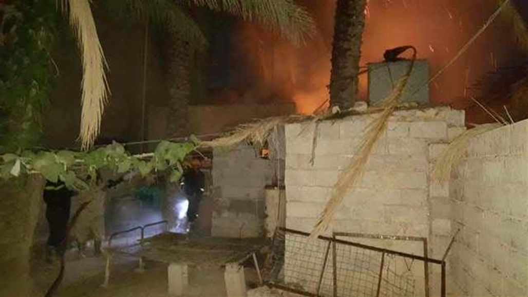 اخماد حريق في منزل غربي بعقوبة