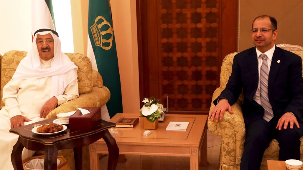 الجبوري يبحث مع امير الكويت التعاون الثنائي وعلاقات حسن الجوار