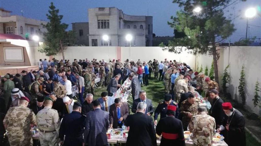 بالصّور: كنيسة السريان الارثوذكس في برطلة تقيم مأدبة افطار رمضانية