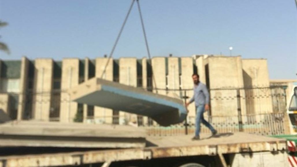 المرور تعلن المباشرة برفع الحواجز الكونكريتية في منطقة المستنصرية