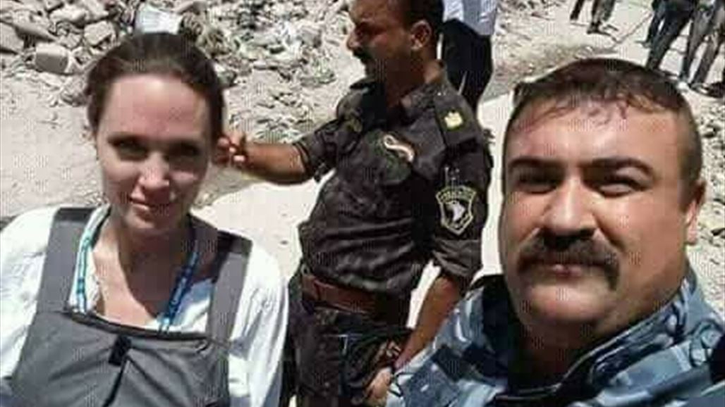 انجلينا جولي تصل الموصل لتقديم مساعدات أممية