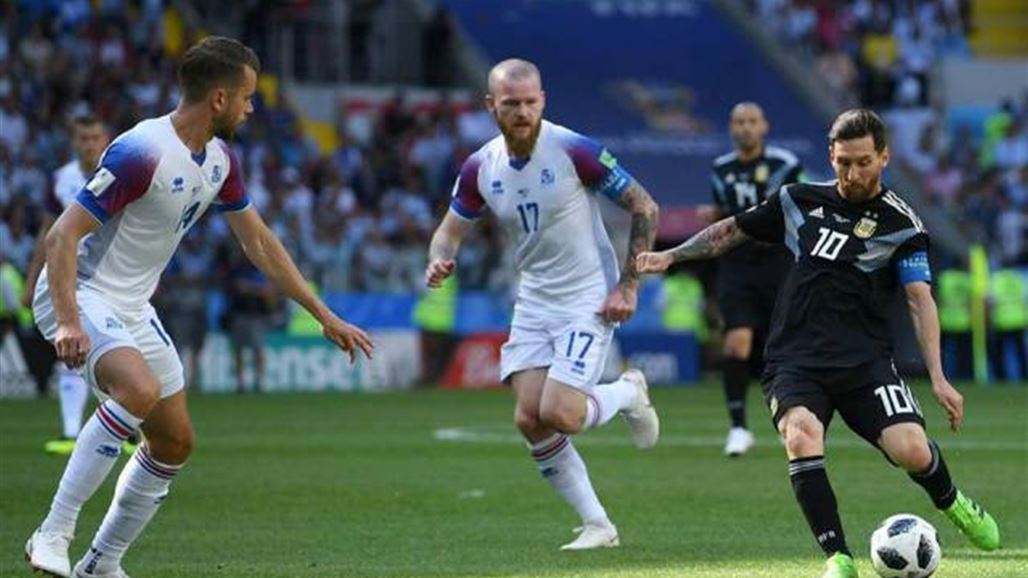 ايسلندا تفرض التعادل على الارجنتين في مونديال روسيا