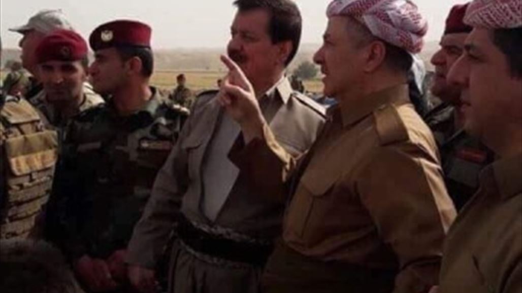 البارزاني يزور مناطق التون كوبري لتفقد محور البيشمركة وتقييم طريق اربيل كركوك