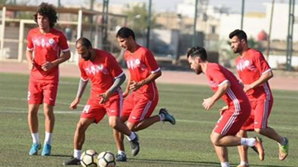 الزوراء ينهي تحضيراته استعداداً لمباراة نفط الجنوب