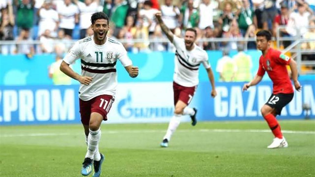 المكسيك تضع قدما في ثمن نهائي المونديال بتغلبها على كوريا الجنوبية
