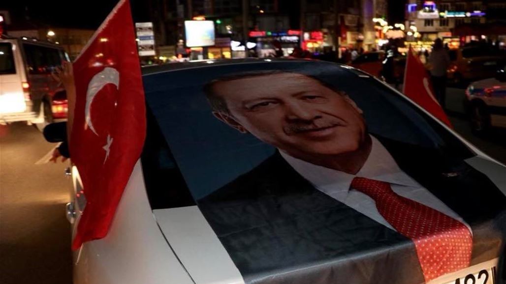 اردوغان يعلن فوزه في الانتخابات الرئاسية