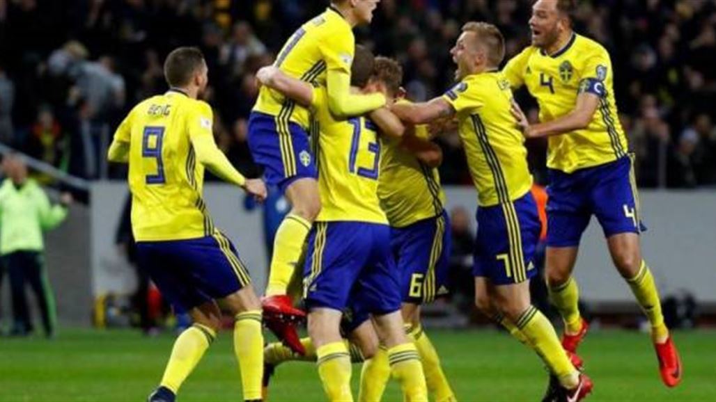 السويد ترفع الحظر الدبلوماسي على كأس العالم في روسيا بعد تأهل منتخبها