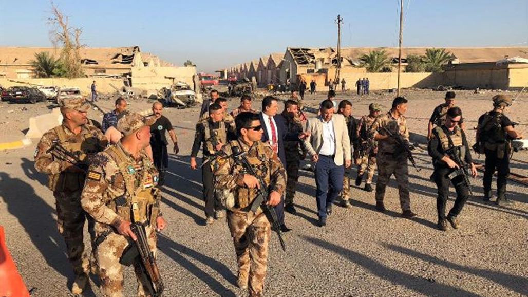 بالصور.. ما خلفه تفجير المخازن الحكومية في كركوك