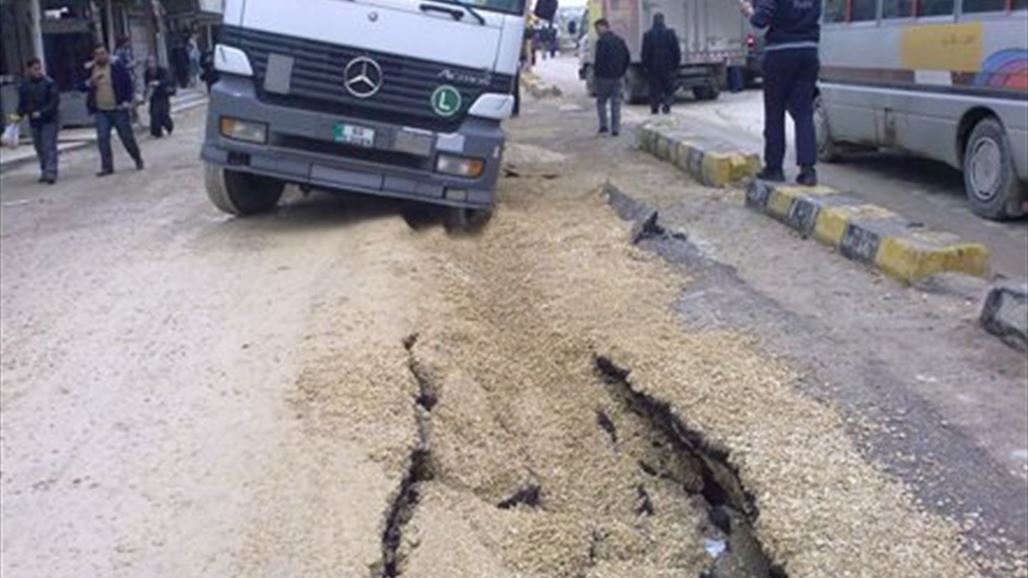 زلزالان يضربان شمالي الاردن و مركزهما بحيرة طبريا