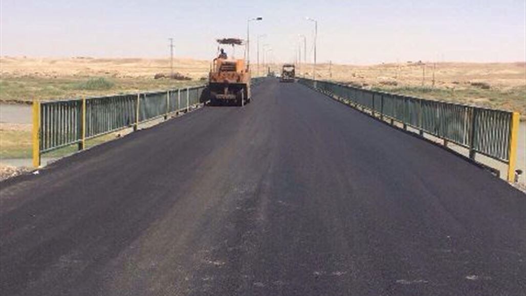 طرق وجسور كركوك تعلن انجاز صيانة جسر شميط على نهر الزاب
