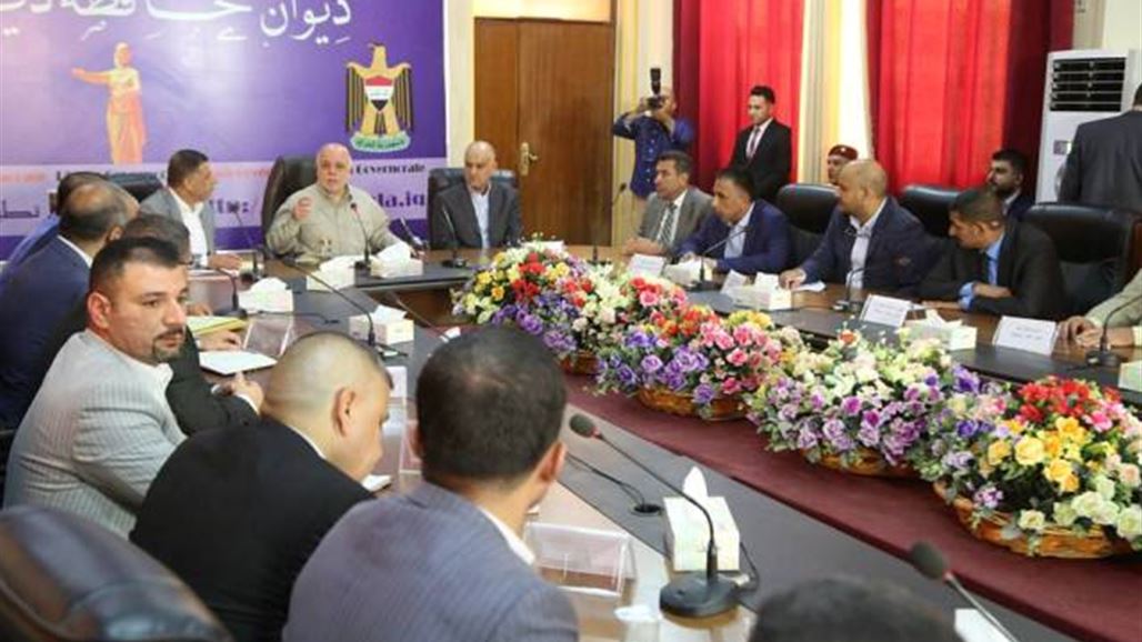 مجلس ديالى: العبادي تعهد بدعم اربع ملفات هامة
