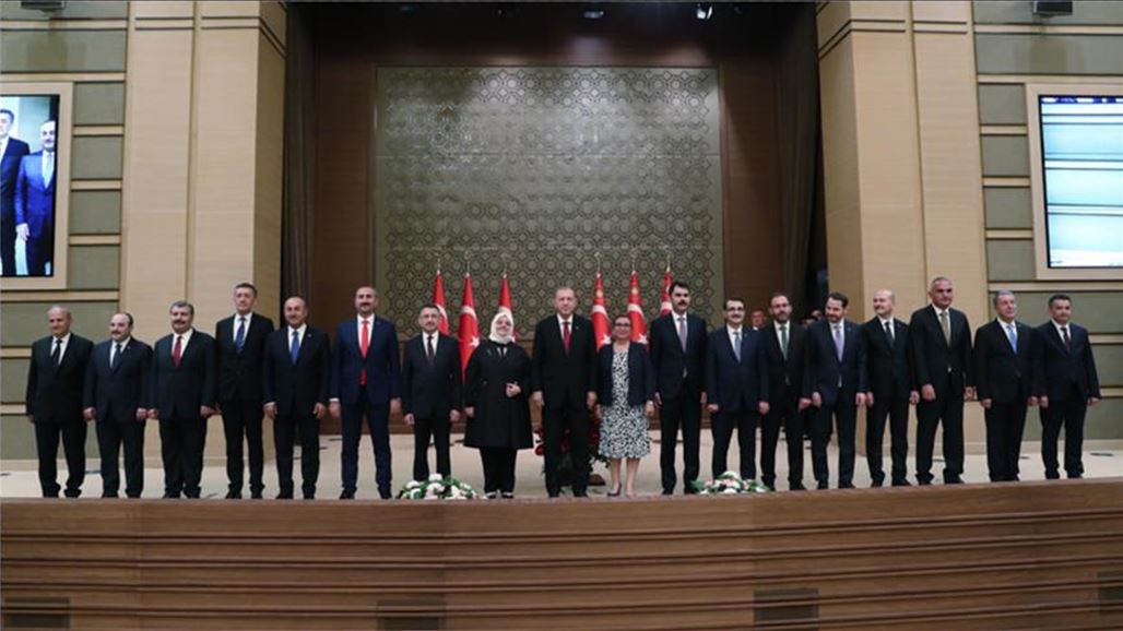 بالاسماء.. تشكيلة الحكومة التركية التي اعلن عنها اردوغان اليوم