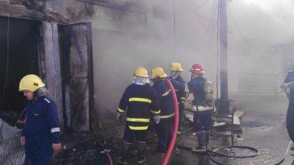 13 فرقة اطفاء تخمد حريقا كبيرا في بعقوبة