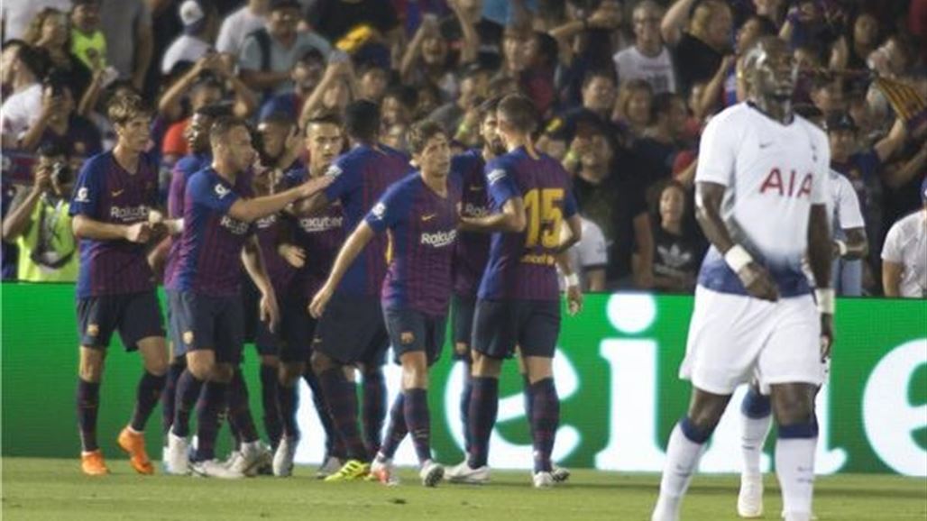 ركلات الترجيح تبتسم لبرشلونة على حساب توتنهام في كأس الابطال