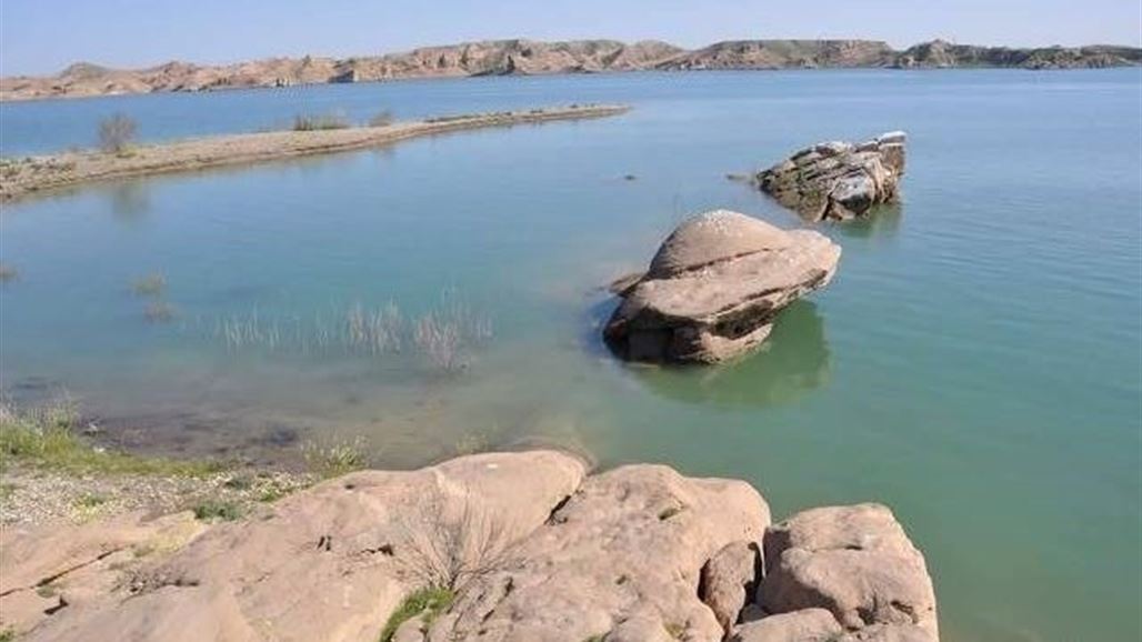 الموارد المائية بديالى: خزين بحيرة حمرين مؤمن بالكامل لغاية الموسم الشتوي