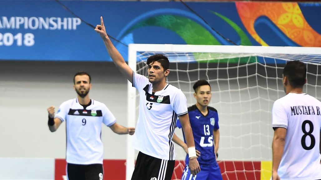 نفط الوسط يحقق انتصاره الأول في بطولة الأندية الآسيوية للصالات