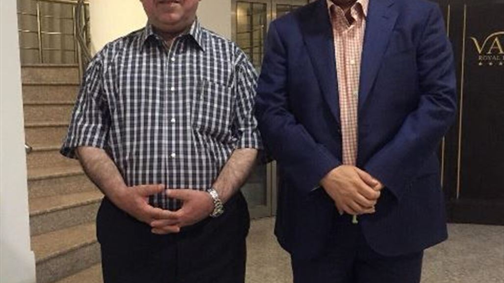 رئيس الاتحاد الايراني لكرة القدم يزور اربيل ويبحث مع مسعود توطيد العلاقة
