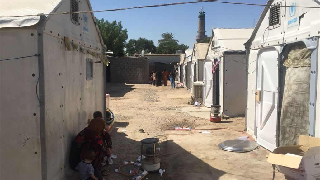 عمليات بغداد تصدر توضيحا بشأن مخيم النازحين في حي الجامعة
