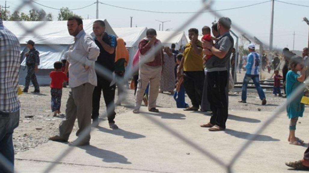 مفوضية حقوق الانسان: انتشار الامراض بين النساء والأطفال بمخيمات النزوح في صلاح الدين