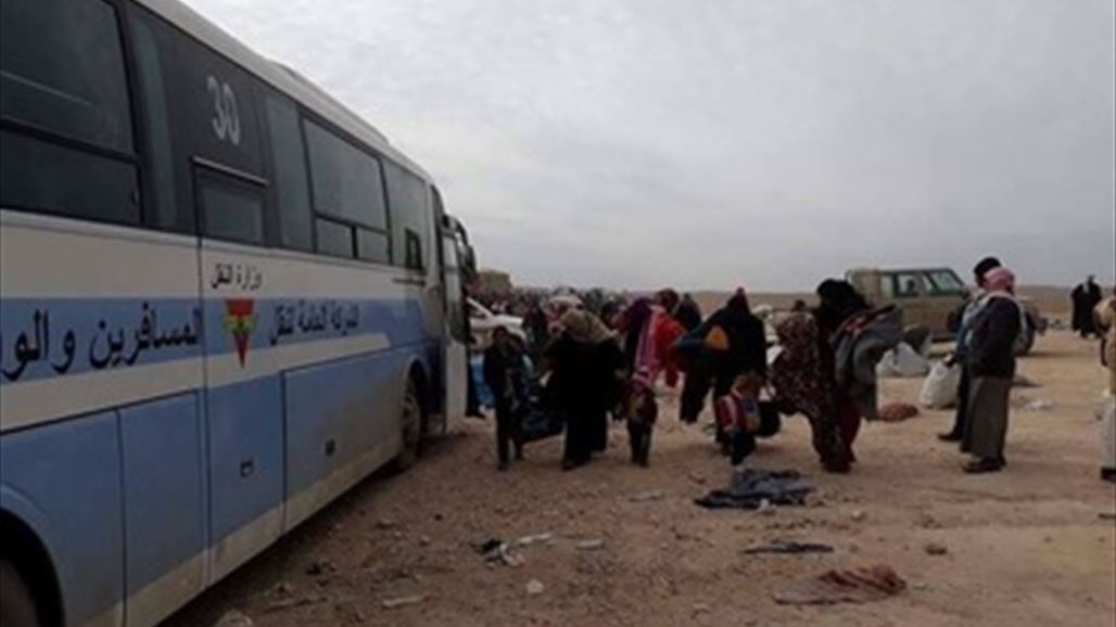 الهجرة تعيد 347 نازح عراقي من سوريا الى الموصل