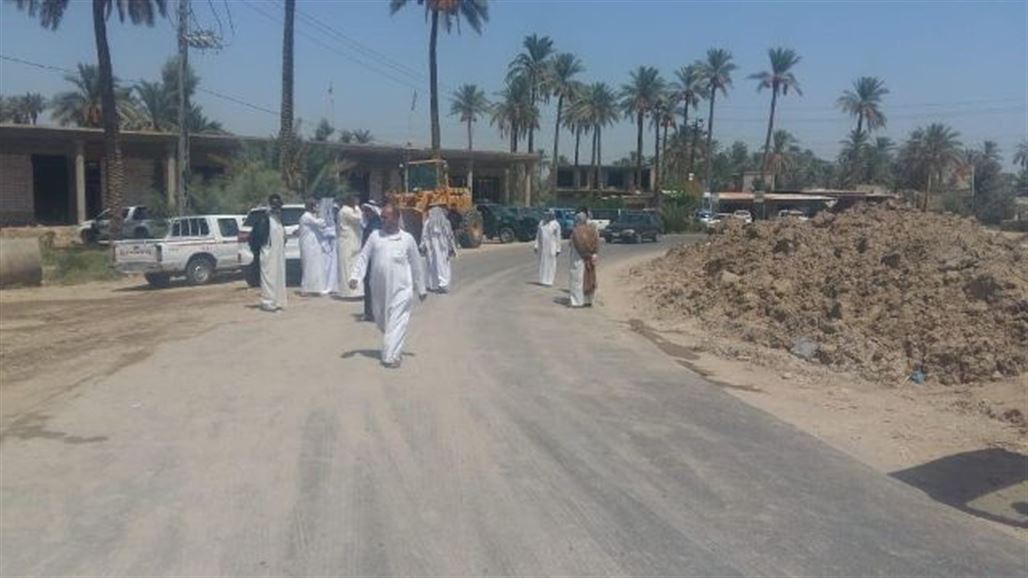 "منع" آليات تابعة للموارد المائية من إنشاء جدول مائي في قضاء الهندية